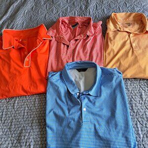 MENS GOLF SHIRTS 4 PCE 2XL
